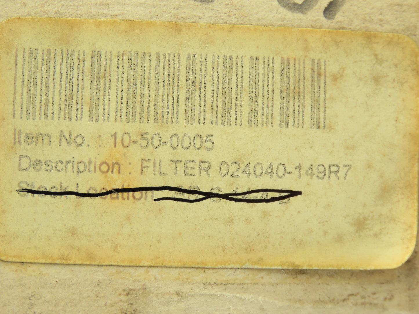 Fluitek PS 024040-149R7 Pneumatic Air Filter Element 1.5"ID 2.4"OD 4"L Lot of 7