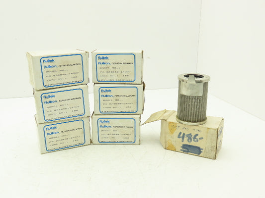 Fluitek PS 024040-149R7 Pneumatic Air Filter Element 1.5"ID 2.4"OD 4"L Lot of 7