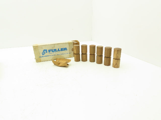 Fuller 103-57-2-0806-63 C Wooden Coupling Pin 32A 1-1/4" OD 7/8" ID Lot of 6