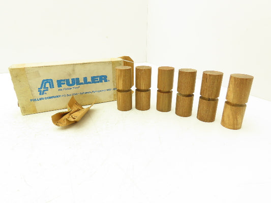 Fuller 103-57-2-0806-63 C Wooden Coupling Pin 32A 1-1/4" OD 7/8" ID Lot of 6
