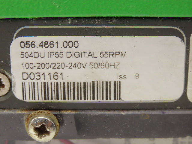 Watson Marlow 504DU Peristaltic Pump 55rpm/220rpm 120/240vac 50/60Hz 2200ml/min