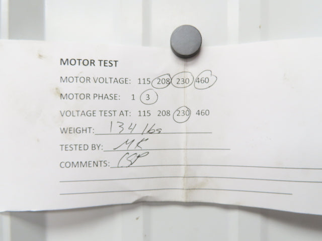 Haldex 6W632 Hydraulic Power Unit 15 Gal Tank 2.5gpm 3000psi 5Hp 230/460V 3PH