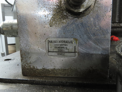 Haldex 6W632 Hydraulic Power Unit 15 Gal Tank 2.5gpm 3000psi 5Hp 230/460V 3PH