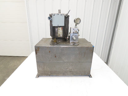 Haldex 6W632 Hydraulic Power Unit 15 Gal Tank 2.5gpm 3000psi 5Hp 230/460V 3PH