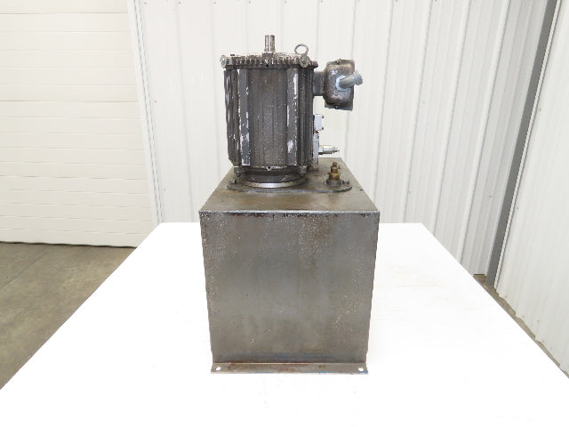 Haldex 6W632 Hydraulic Power Unit 15 Gal Tank 2.5gpm 3000psi 5Hp 230/460V 3PH