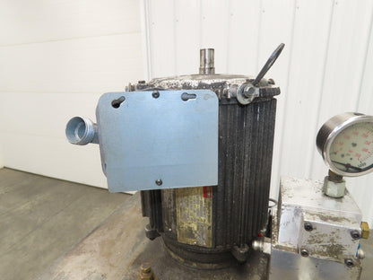 Haldex 6W632 Hydraulic Power Unit 15 Gal Tank 2.5gpm 3000psi 5Hp 230/460V 3PH