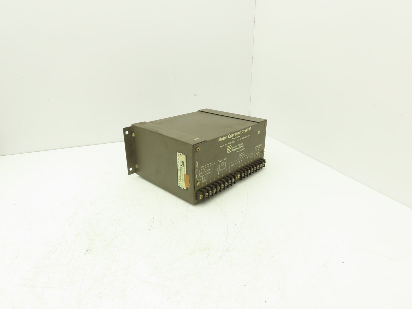 Basler Electric MOC2 199 Motor Operated Control 1KO 10W Potentiometer 125VAC/DC
