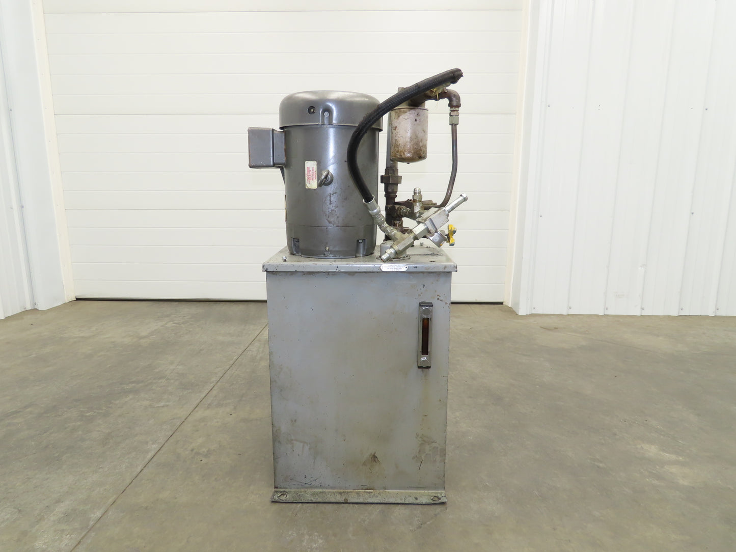 Vickers V101P4P1D20A Hydraulic Power Unit 15 Gal 4gpm 2500psi 3Hp 230/460V 3PH