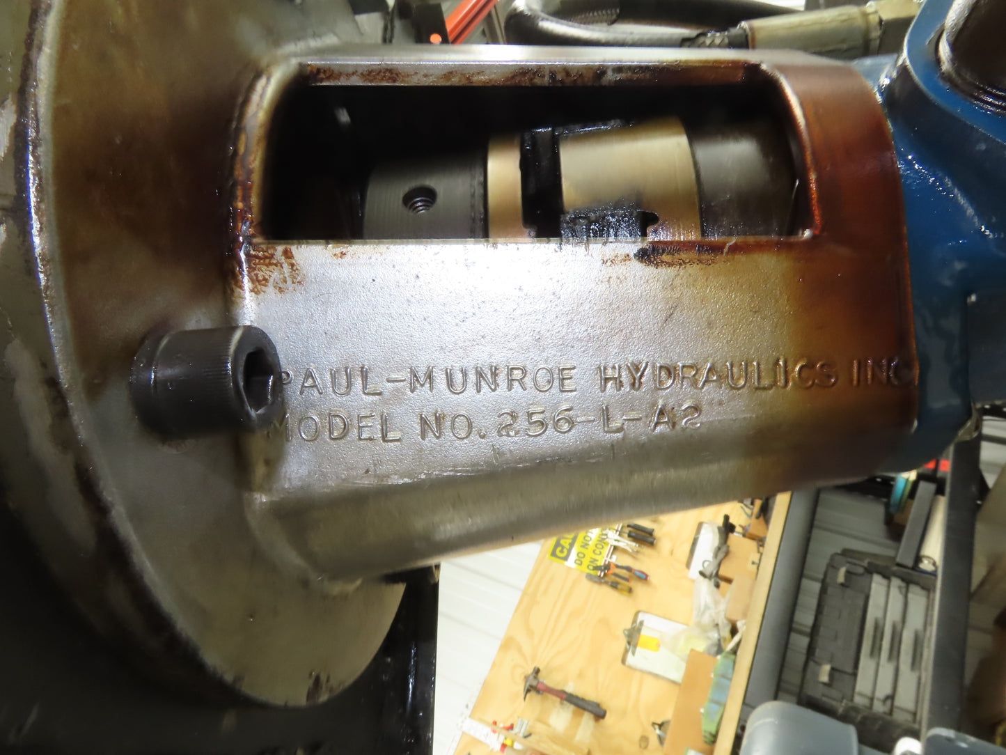 Vickers V101P4P1D20A Hydraulic Power Unit 15 Gal 4gpm 2500psi 3Hp 230/460V 3PH