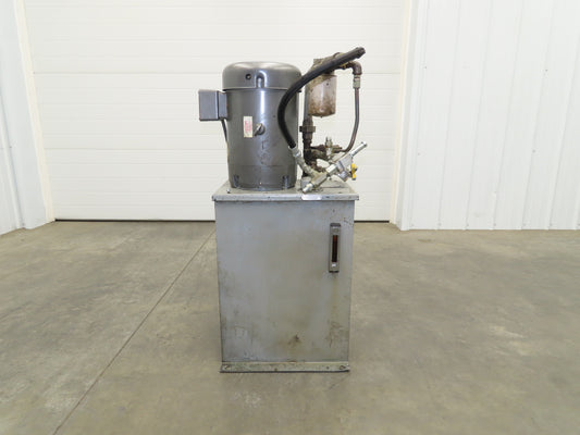 Vickers V101P4P1D20A Hydraulic Power Unit 15 Gal 4gpm 2500psi 3Hp 230/460V 3PH