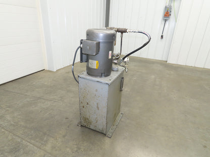 Vickers V101P4P1D20A Hydraulic Power Unit 15 Gal 4gpm 2500psi 3Hp 230/460V 3PH