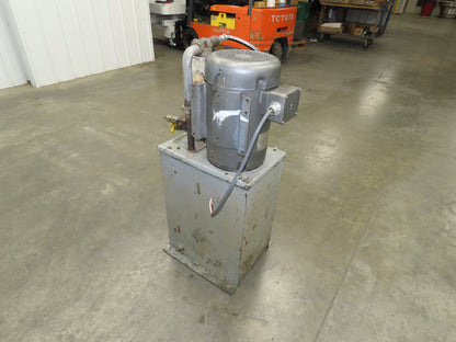 Vickers V101P4P1D20A Hydraulic Power Unit 15 Gal 4gpm 2500psi 3Hp 230/460V 3PH