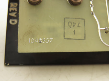 Nidec Fincor 104599501 DC Motor Drive Test Panel Dial Percent Gauge Meter Rev D