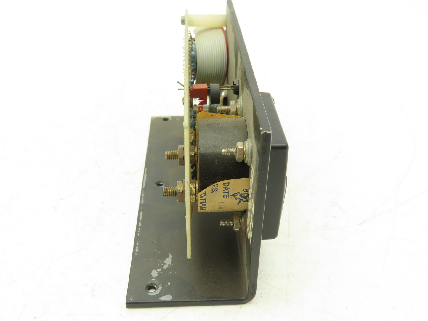 Nidec Fincor 104599501 DC Motor Drive Test Panel Dial Percent Gauge Meter Rev D