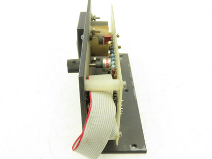 Nidec Fincor 104599501 DC Motor Drive Test Panel Dial Percent Gauge Meter Rev D