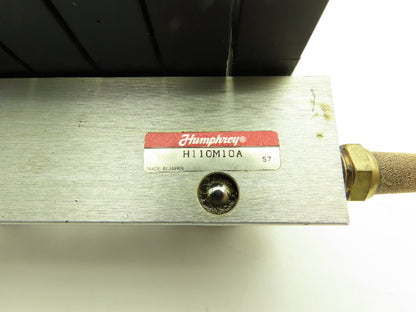 Humphrey H110M10A Pneumatic 10-Station Manifold HA110-4E1/4E2 Solenoid Valve 24V