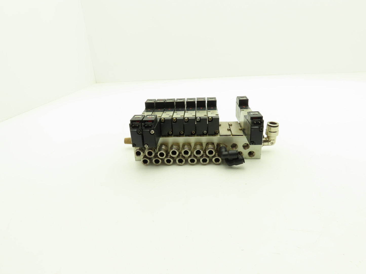 Humphrey H110M10A Pneumatic 10-Station Manifold HA110-4E1/4E2 Solenoid Valve 24V