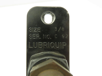 Lubriquip Lubrication Valve Modular Divider Block 3/8"
