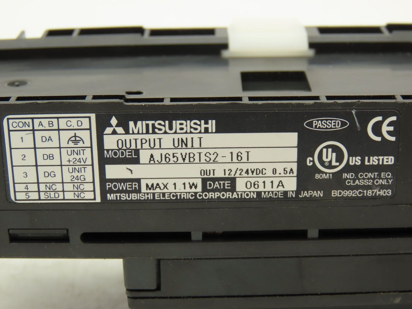 Mitsubishi AJ65VBTS2-16T Remote I/O Controller MELSEC-A Series