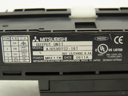 Mitsubishi AJ65VBTS2-16T Remote I/O Controller MELSEC-A Series