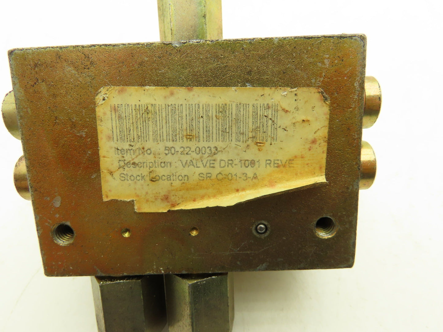 Malco B1000 Lubricator Valve Block 1/4"NPT  Lot of 2