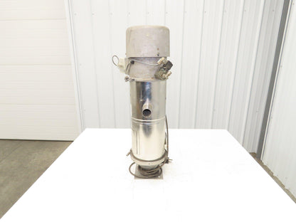 Sterling SSE-2 Stainless Conveying Hopper Loader Turbine Filter Unit 115V