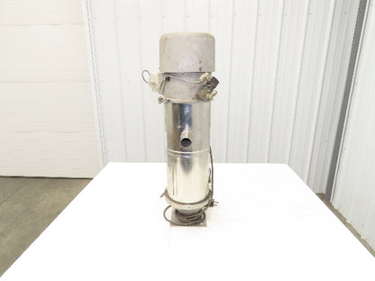 Sterling SSE-2 Stainless Conveying Hopper Loader Turbine Filter Unit 115V