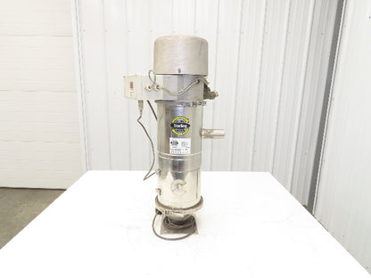 Sterling SSE-2 Stainless Conveying Hopper Loader Turbine Filter Unit 115V