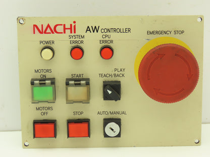 Nachi OP70 AW Controller HMI Control Panel Interface *NO KEY