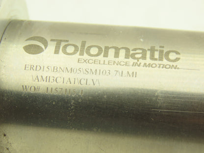 Tolomatic ERD15 BNM05 Linear Actuator Ball Screw 1/4" In 4.25" Stroke Base Mount