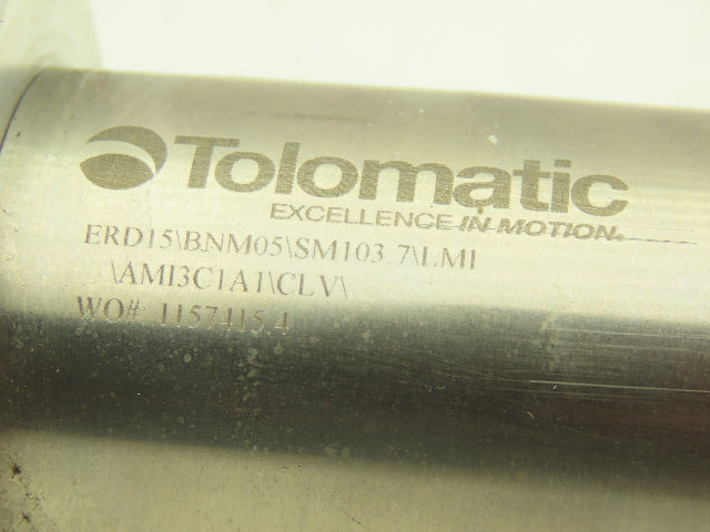 Tolomatic ERD15 BNM05 Linear Actuator Ball Screw 1/4" In 4.25" Stroke Base Mount