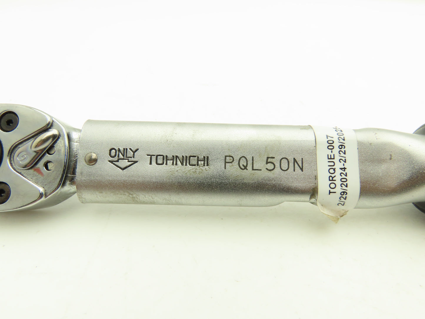 Tohnichi PQL50N Pre-Lock Adjustable Torque Wrench Ratchet 3/8" Drive 10-50 Nm
