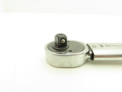 Tohnichi PQL50N Pre-Lock Adjustable Torque Wrench Ratchet 3/8" Drive 10-50 Nm