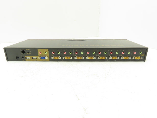 Aten CS-1758 MasterView Max KVM Switch 8-Way USB &PS/22 VGA Audio In/Out 3.5mm