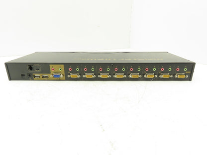 Aten CS-1758 MasterView Max KVM Switch 8-Way USB &PS/22 VGA Audio In/Out 3.5mm