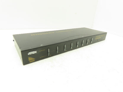 Aten CS-1758 MasterView Max KVM Switch 8-Way USB &PS/22 VGA Audio In/Out 3.5mm