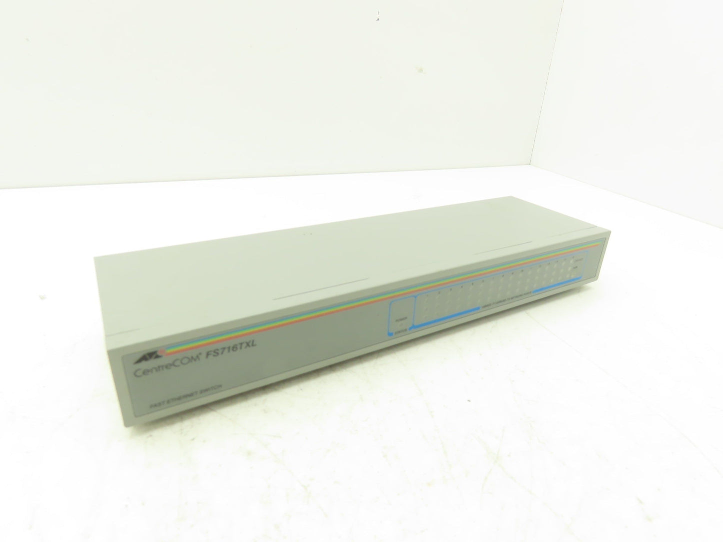 Allied Telesis FS716TXL Fast Ethernet Switch CentreCOM 16 Port 100-240VAC 0.4A