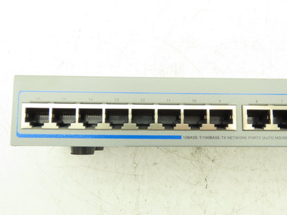 Allied Telesis FS716TXL Fast Ethernet Switch CentreCOM 16 Port 100-240VAC 0.4A