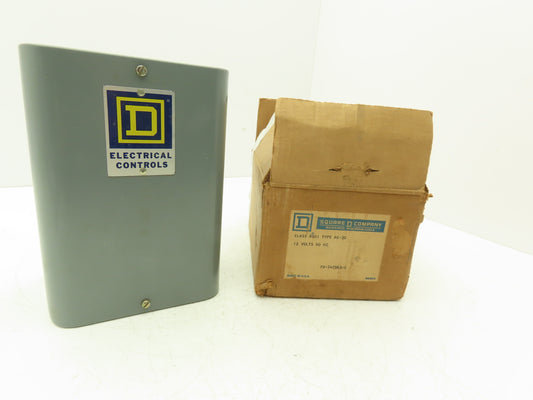 Square D 8501 A0-30 Solid State Overload Relay SER C 600V 12V Coil