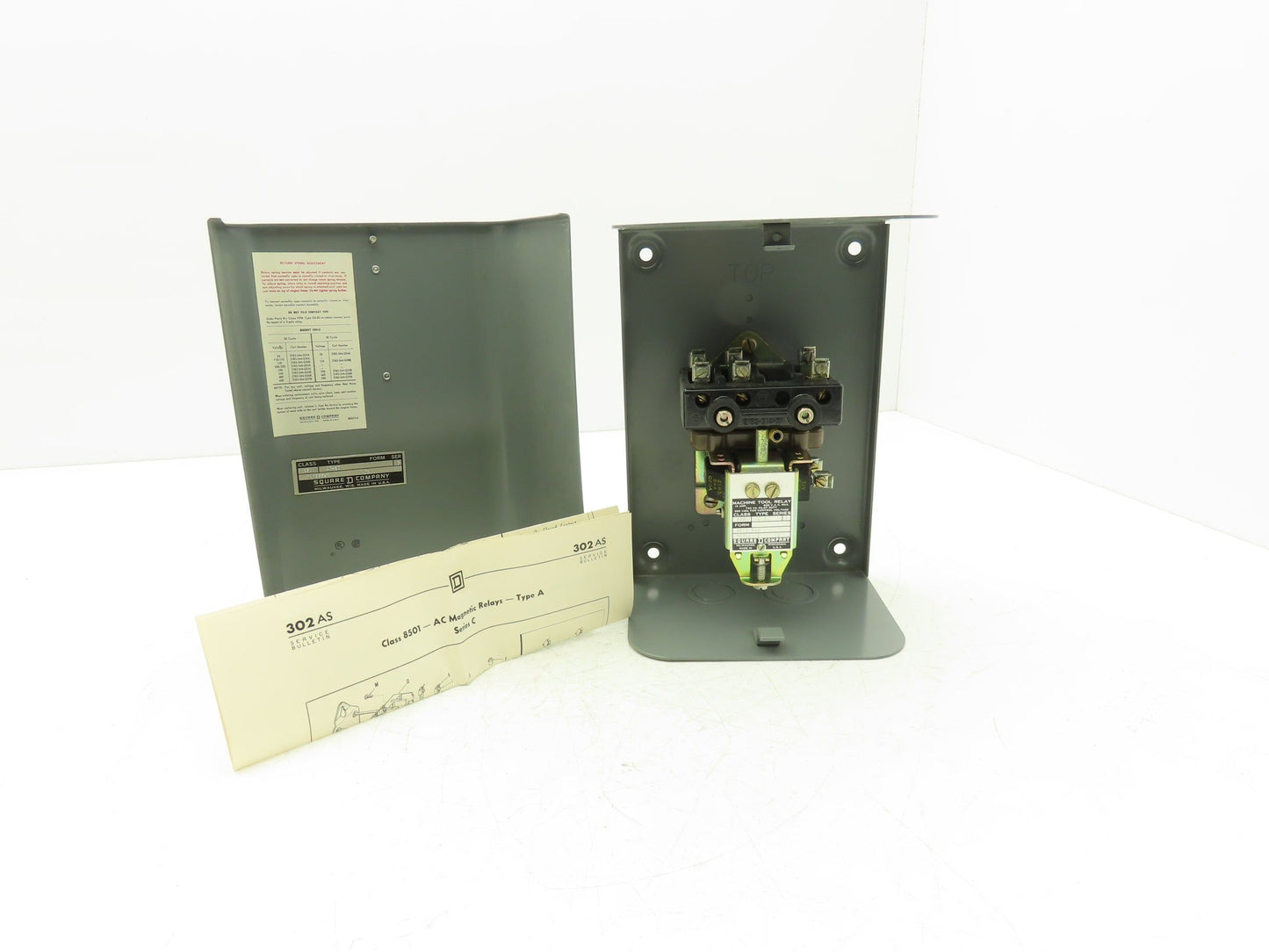 Square D 8501 A0-30 Solid State Overload Relay SER C 600V 12V Coil