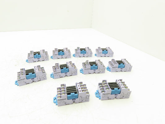 Panasonic AY34002 RT-3 Unit Relay 24VDC w/4 PCS PhotoMOS Power AQZ102 Lot of 10
