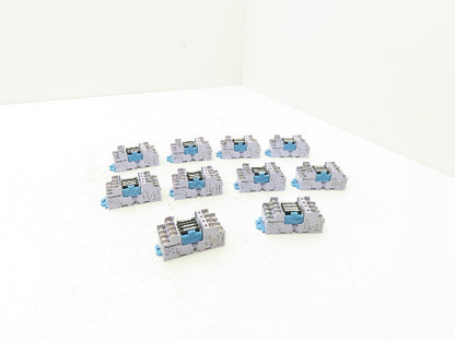 Panasonic AY34002 RT-3 Unit Relay 24VDC w/4 PCS PhotoMOS Power AQZ102 Lot of 10