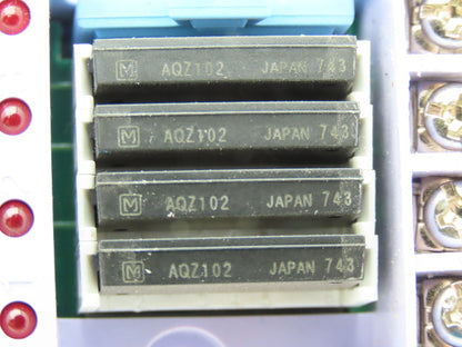 Panasonic AY34002 RT-3 Unit Relay 24VDC w/4 PCS PhotoMOS Power AQZ102 Lot of 7