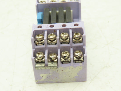 Panasonic AY34002 RT-3 Unit Relay 24VDC w/4 PCS PhotoMOS Power AQZ102 Lot of 7