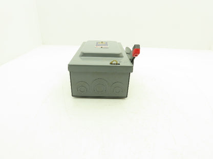 Square D H 321 Fused Safety Disconnect Switch 30A 240VAC 7.5HP 3Ph New