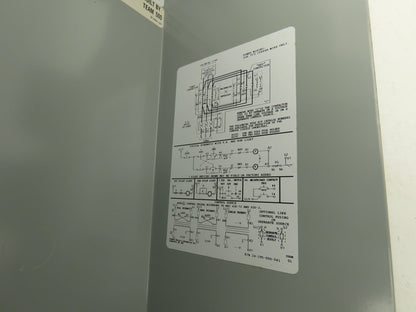 Siemens CLHBG06277 Lighting & Heating Contactor Electrical Enclosure 30A