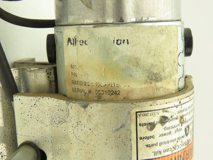 Miller/Allied Motion 177331 Stature Electric Wire Motor & Feeder AMD-115G 115VDC