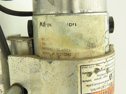 Miller/Allied Motion 177331 Stature Electric Wire Motor & Feeder AMD-115G 115VDC