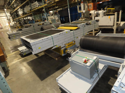 Hytrol BPC 49"x 50' 6" Slider Bed Conveyor 47"Belt 7.5Hp 3PH Center Drive 124fpm