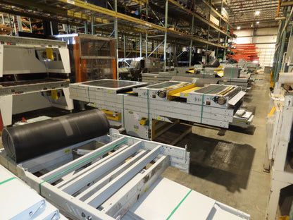 Hytrol BPC 49"x 50' 6" Slider Bed Conveyor 47"Belt 7.5Hp 3PH Center Drive 124fpm